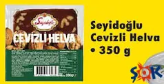 SEYİDOĞLU CEVİZLİ HELVA 350 G SEYİDOĞLU CEVİZLİ HELVA 350 G